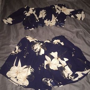 Floral two piece